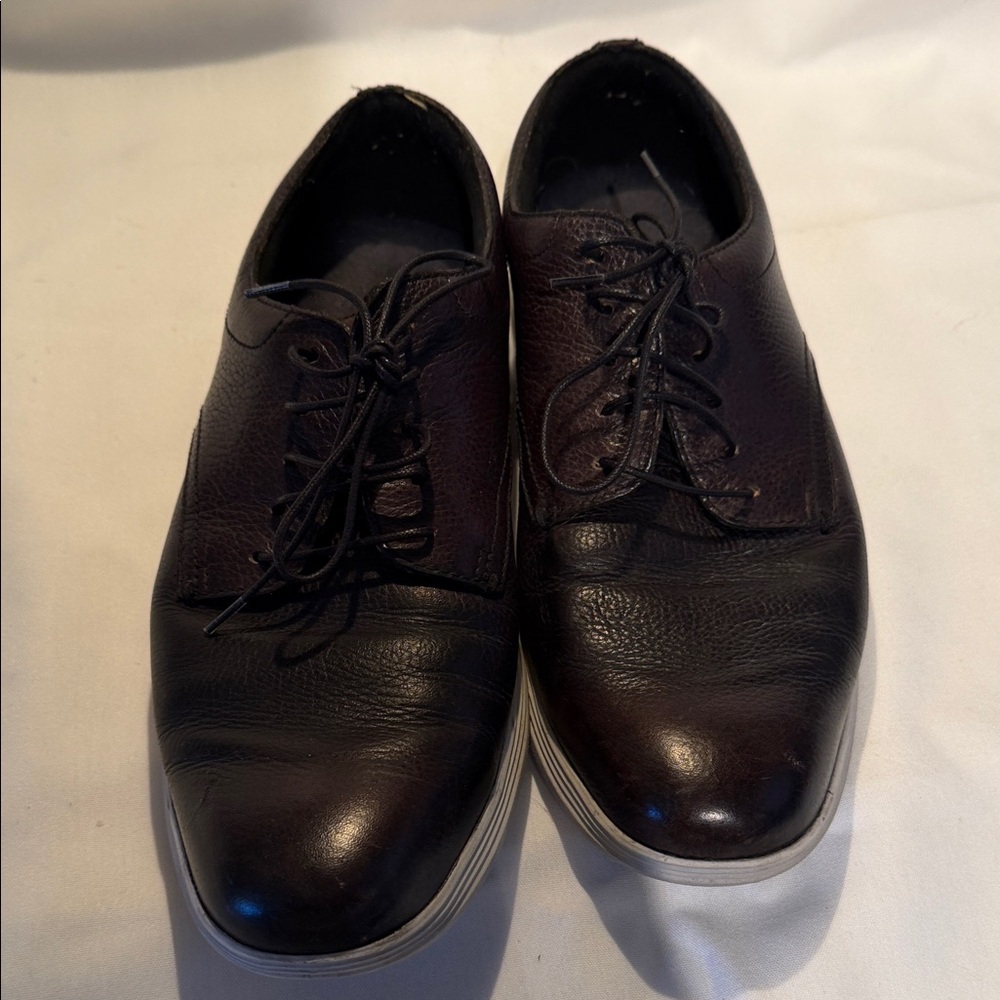 Cole Haan Dark Brown Leather Oxfords